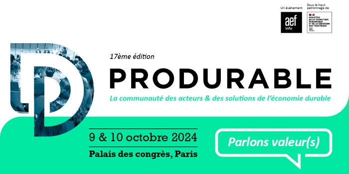 Produrable - Rejoignez la communauté des acteurs et des solutions de l'économie durable