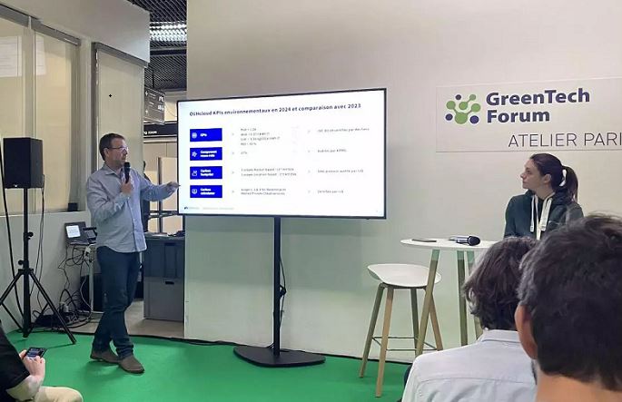 OVHcloud démontre à nouveau son engagement en faveur de la durabilité lors du GreenTech Forum 2024