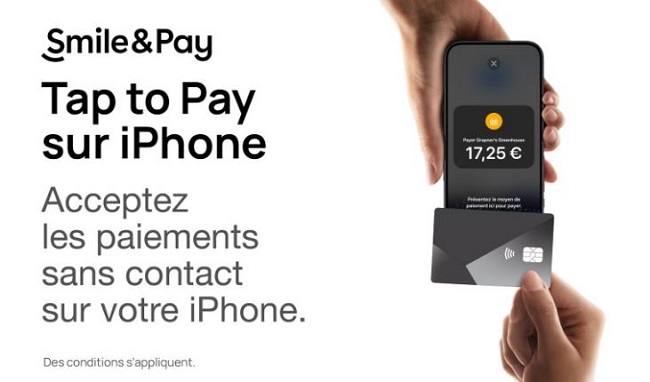 Smile&Pay simplifie les encaissements avec Tap to Pay sur iPhone