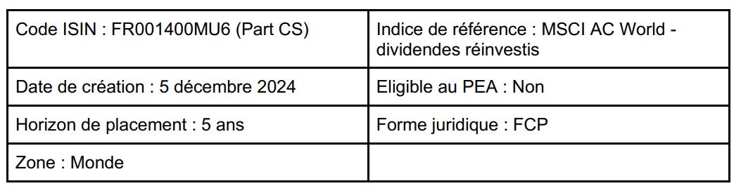 Goodvest et Sycomore Asset Management s'associent pour  lancer Goodvest Planet Ambition