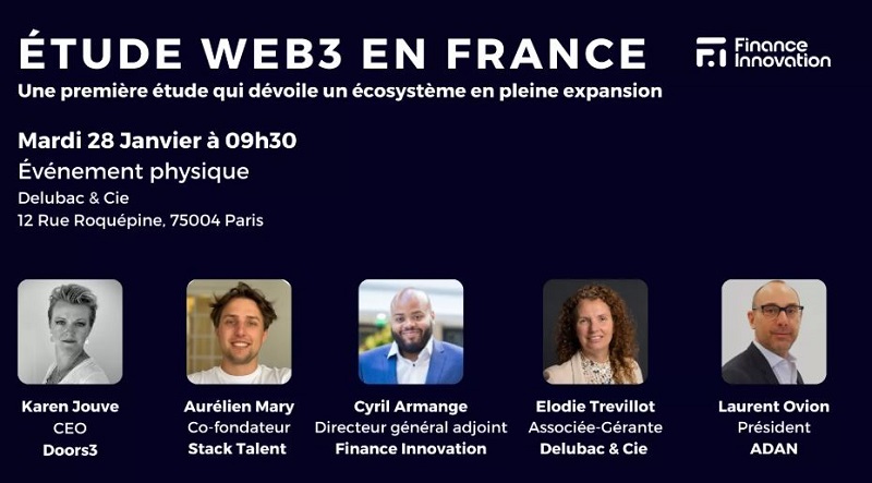 Le Web3 en France : une première étude dévoile un écosystème en pleine expansion