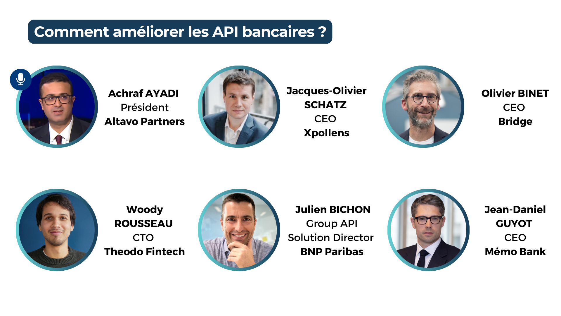 Comment améliorer les API bancaires ?