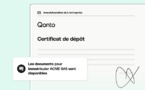 Qonto lance son interface dédiée au processus de création d’entreprise pour les futurs entrepreneurs