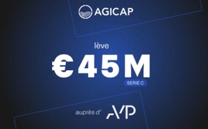 Agicap, la solution de gestion de trésorerie nouvelle génération, lève 45 M€ en série C auprès d’AVP