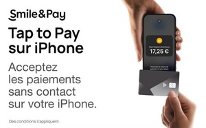 Smile&amp;Pay simplifie les encaissements avec Tap to Pay sur iPhone