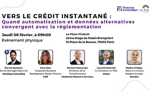 Crédit instantané : automatisation, données et réglementation